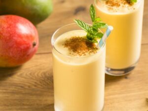 un jugo de mango aporta muchos minerales